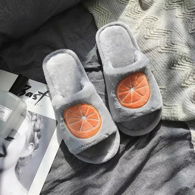 CozyFruit Plush Slippers MALIYAH