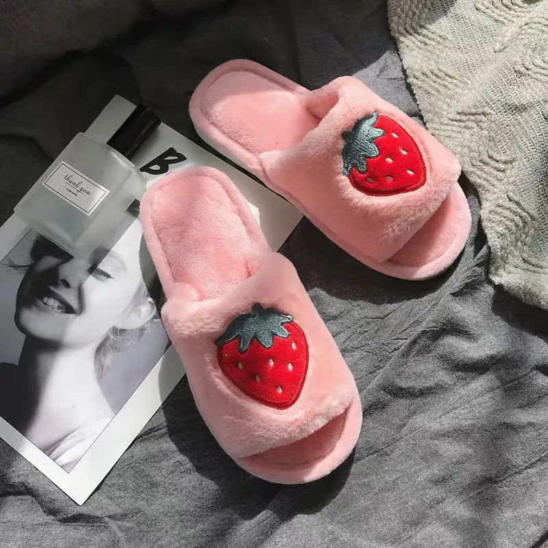CozyFruit Plush Slippers MALIYAH