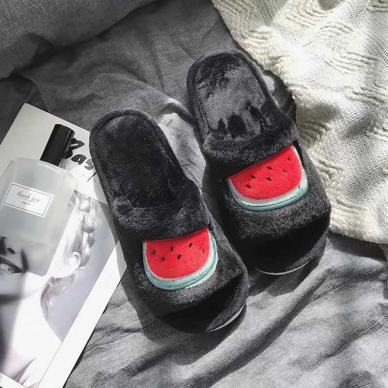 CozyFruit Plush Slippers MALIYAH