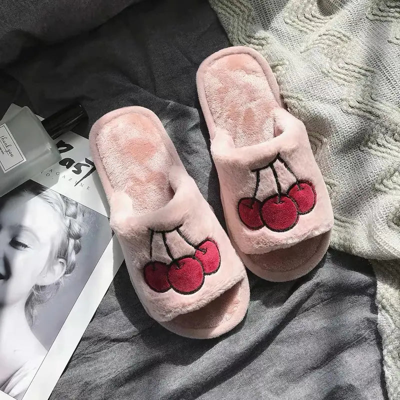 CozyFruit Plush Slippers MALIYAH