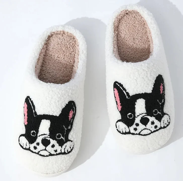 Bulldog Cozy Slippers MALIYAH